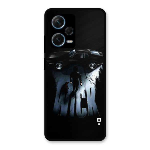 Baba Yaga Metal Back Case for Redmi Note 12 Pro Plus 5G
