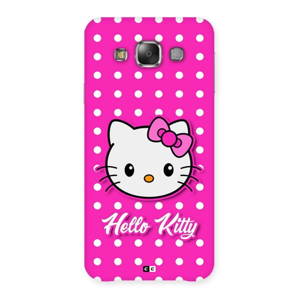 Baby Kitty Back Case for Galaxy E7