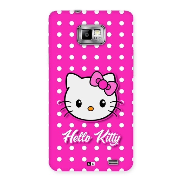 Baby Kitty Back Case for Galaxy S2