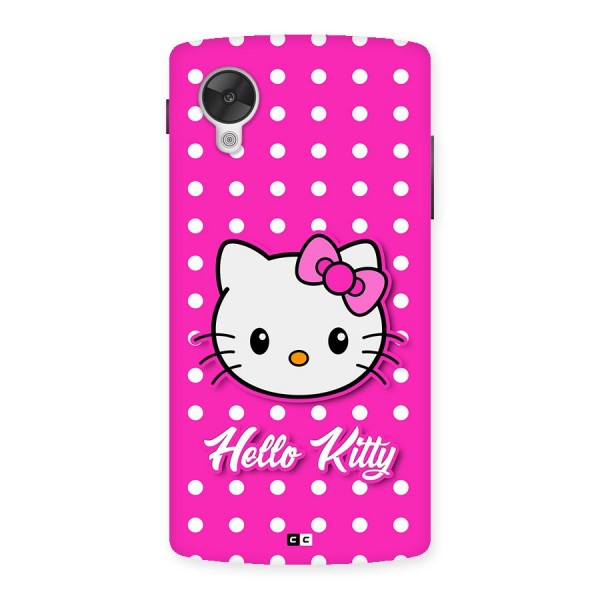 Baby Kitty Back Case for Google Nexus 5
