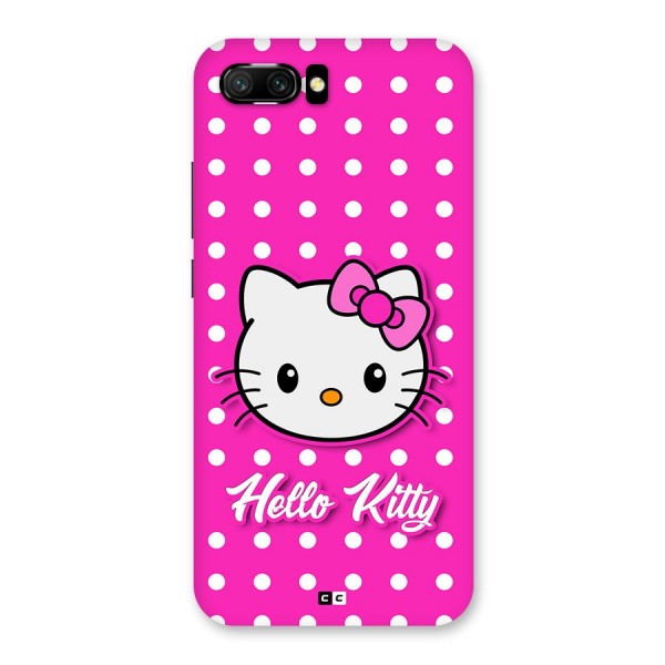 Baby Kitty Back Case for Honor 10