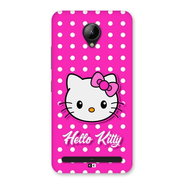 Baby Kitty Back Case for Lenovo C2