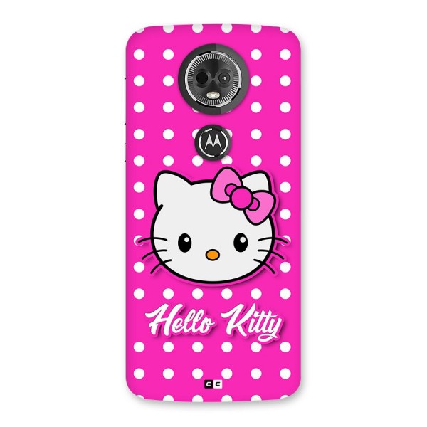 Baby Kitty Back Case for Moto E5 Plus