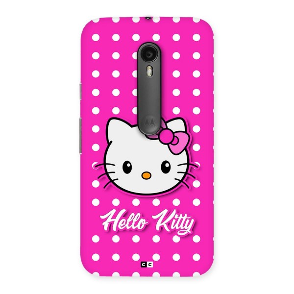 Baby Kitty Back Case for Moto G3