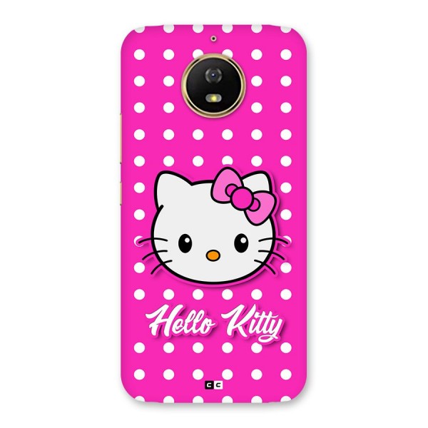 Baby Kitty Back Case for Moto G5s