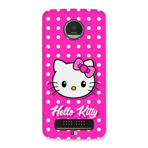 Baby Kitty Back Case for Moto Z Play