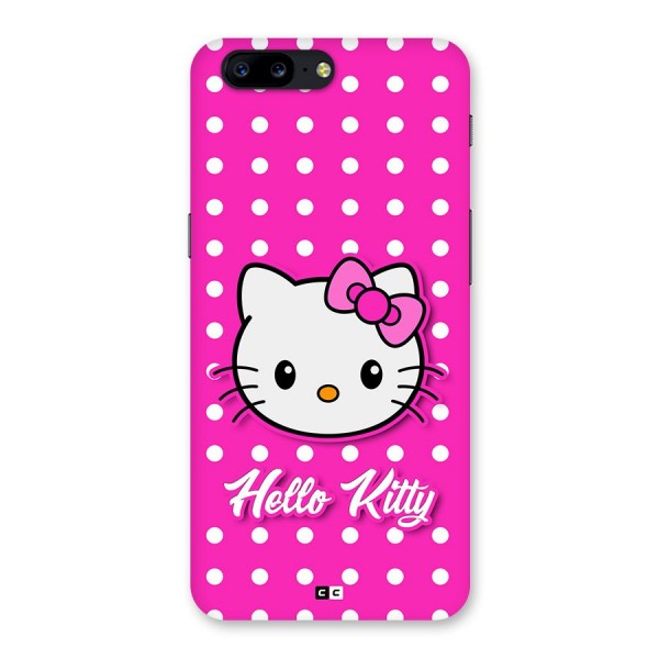 Baby Kitty Back Case for OnePlus 5