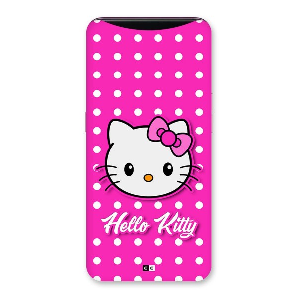 Baby Kitty Back Case for Oppo Find X