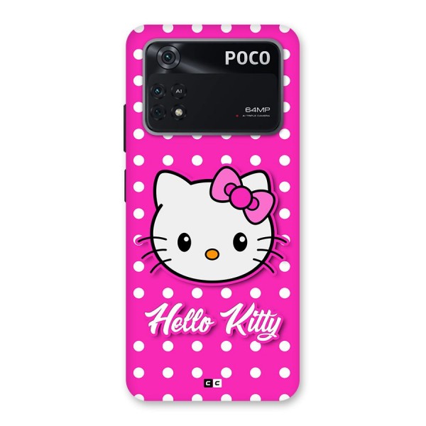 Baby Kitty Back Case for Poco M4 Pro 4G
