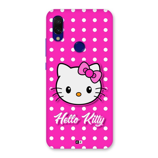 Baby Kitty Back Case for Redmi 7