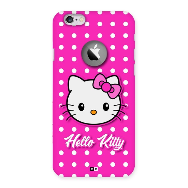 Baby Kitty Back Case for iPhone 6 Logo Cut