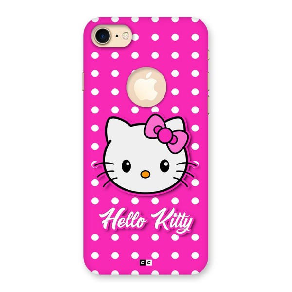 Baby Kitty Back Case for iPhone 7 Logo Cut
