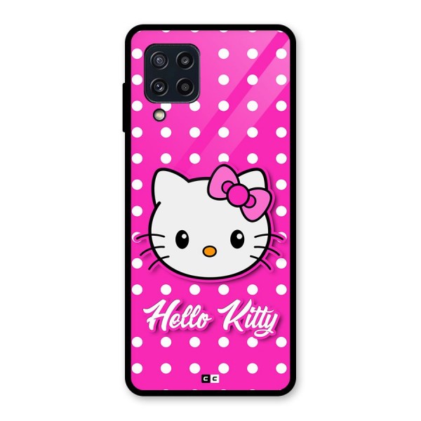 Baby Kitty Glass Back Case for Galaxy M32