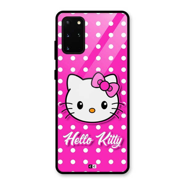 Baby Kitty Glass Back Case for Galaxy S20 Plus