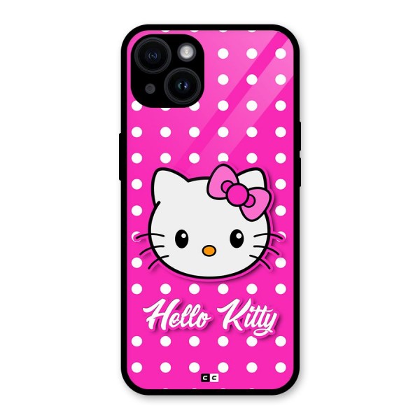 Baby Kitty Glass Back Case for iPhone 14