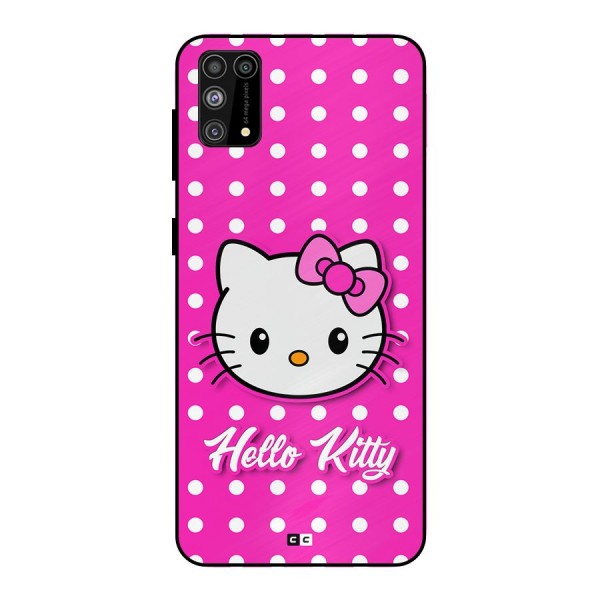Baby Kitty Metal Back Case for Galaxy F41