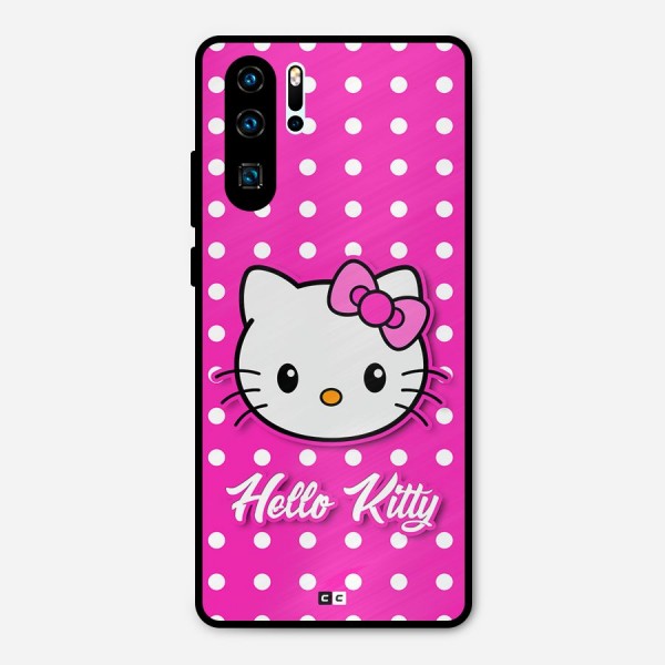 Baby Kitty Metal Back Case for Huawei P30 Pro