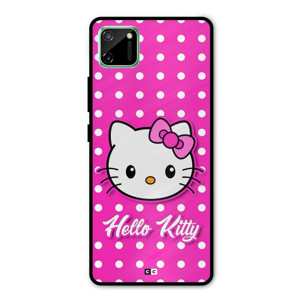 Baby Kitty Metal Back Case for Realme C11