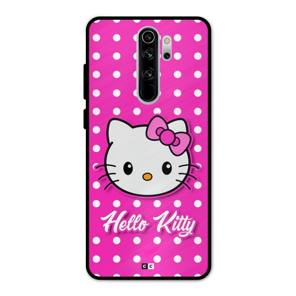 Baby Kitty Metal Back Case for Redmi Note 8 Pro