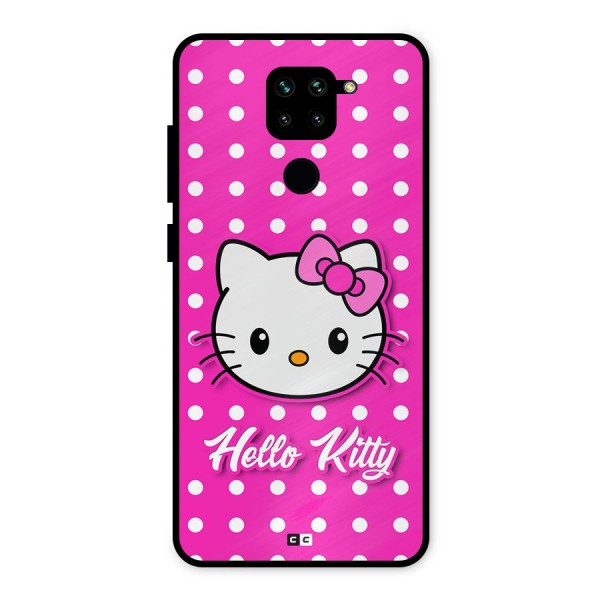 Baby Kitty Metal Back Case for Redmi Note 9