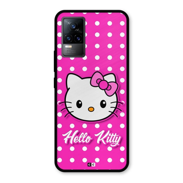 Baby Kitty Metal Back Case for Vivo Y73