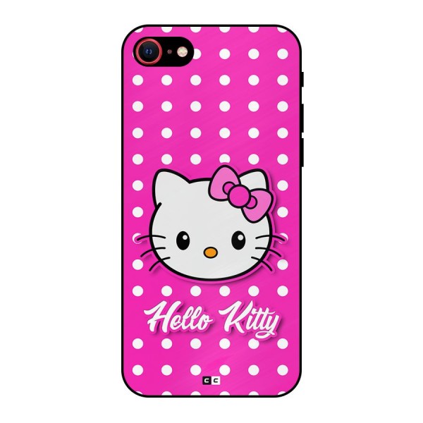 Baby Kitty Metal Back Case for iPhone SE 2022