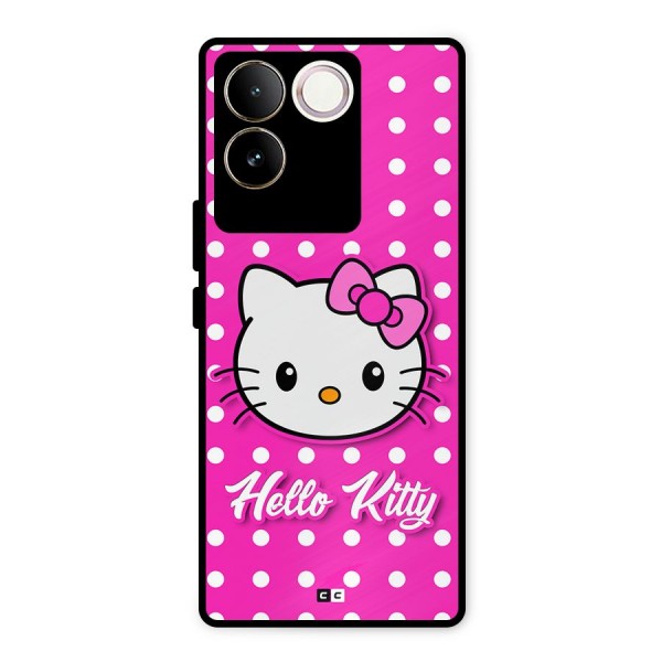Baby Kitty Metal Back Case for iQOO Z7 Pro