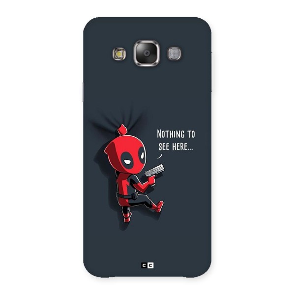 Baby Wade Back Case for Galaxy E7