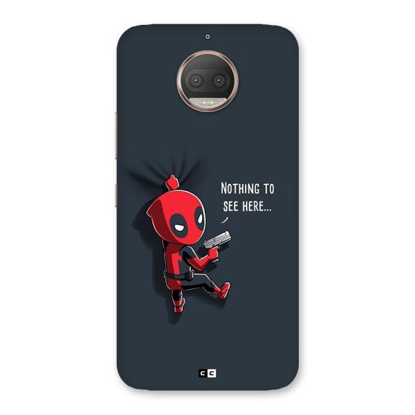 Baby Wade Back Case for Moto G5s Plus