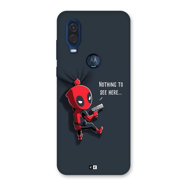 Baby Wade Back Case for Motorola One Vision