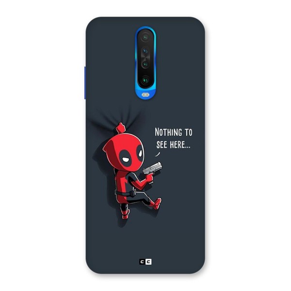 Baby Wade Back Case for Poco X2