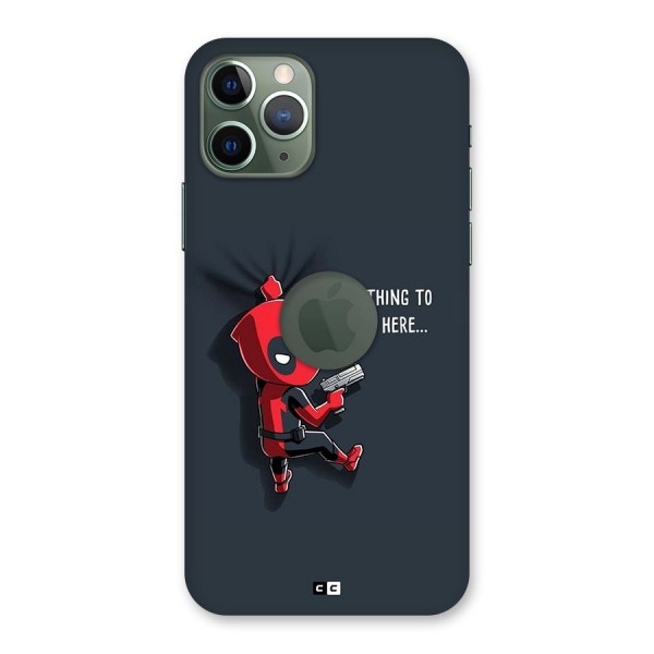 Baby Wade Back Case for iPhone 11 Pro Logo Cut