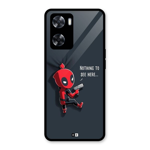 Baby Wade Glass Back Case for Oppo A57 2022