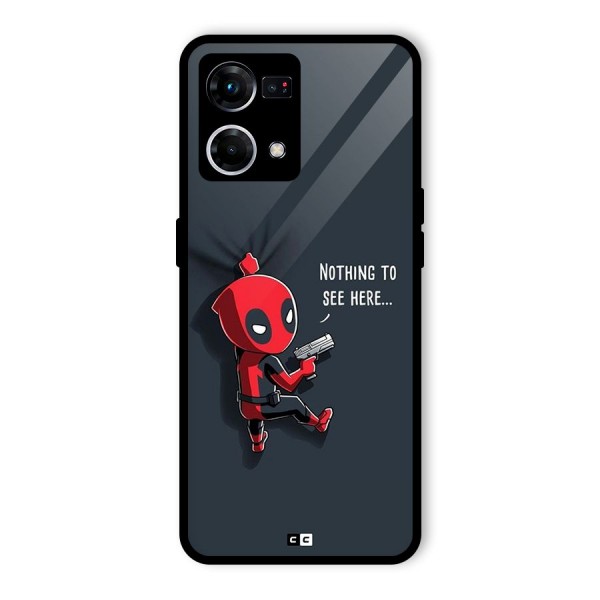 Baby Wade Glass Back Case for Oppo F21 Pro 4G