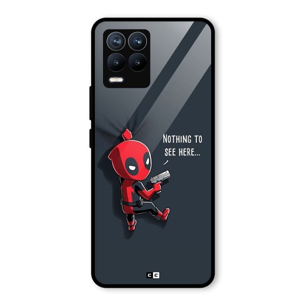 Baby Wade Glass Back Case for Realme 8 Pro