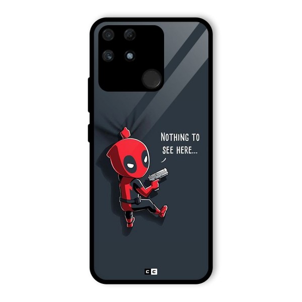 Baby Wade Glass Back Case for Realme Narzo 50A
