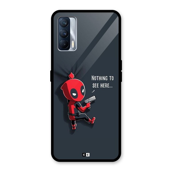 Baby Wade Glass Back Case for Realme X7
