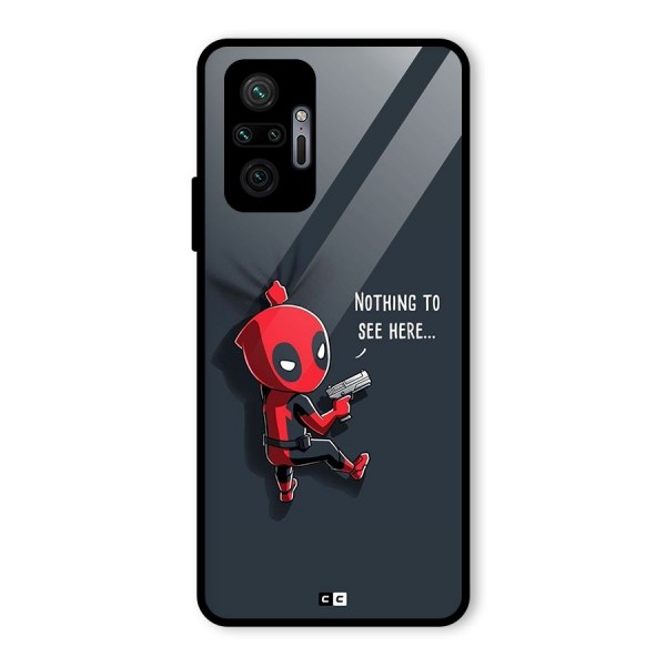 Baby Wade Glass Back Case for Redmi Note 10 Pro Max