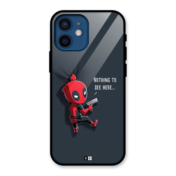 Baby Wade Glass Back Case for iPhone 12 Mini