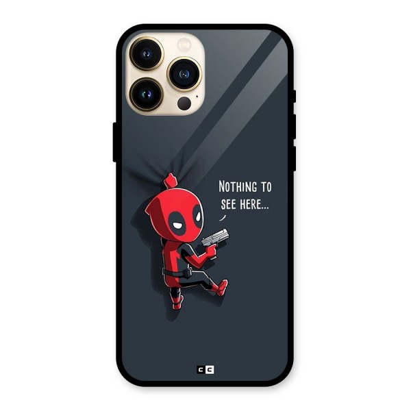Baby Wade Glass Back Case for iPhone 13 Pro Max
