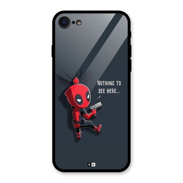 Baby Wade Glass Back Case for iPhone SE 2022