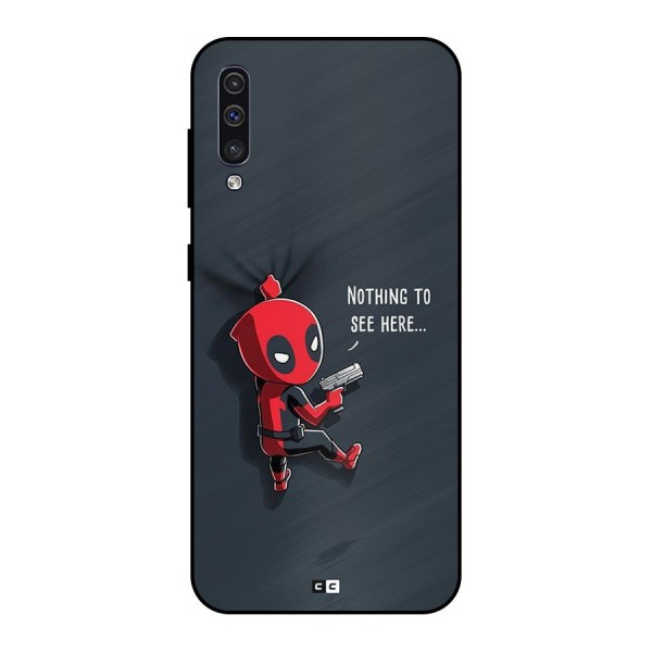 Baby Wade Metal Back Case for Galaxy A30s