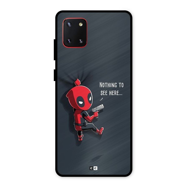 Baby Wade Metal Back Case for Galaxy Note 10 Lite