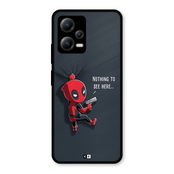 Baby Wade Metal Back Case for Poco X5