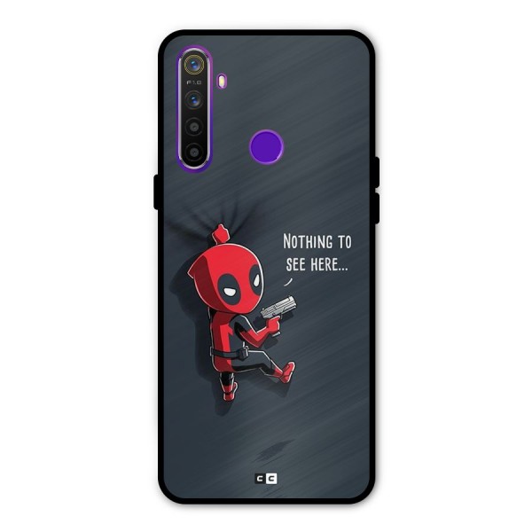 Baby Wade Metal Back Case for Realme 5