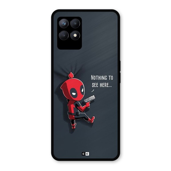 Baby Wade Metal Back Case for Realme 8i