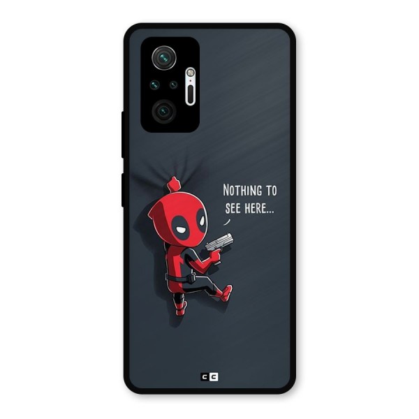 Baby Wade Metal Back Case for Redmi Note 10 Pro