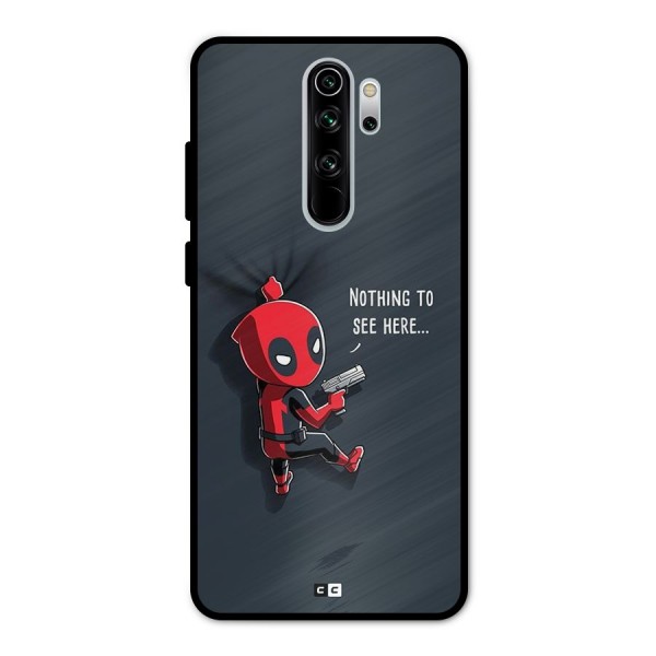 Baby Wade Metal Back Case for Redmi Note 8 Pro