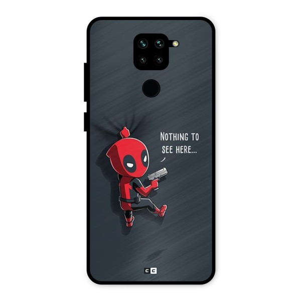 Baby Wade Metal Back Case for Redmi Note 9