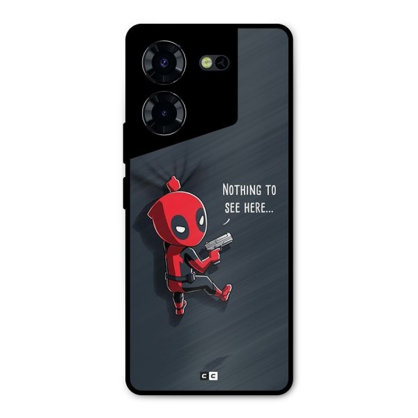 Baby Wade Metal Back Case for Tecno Pova 5 Pro 5G